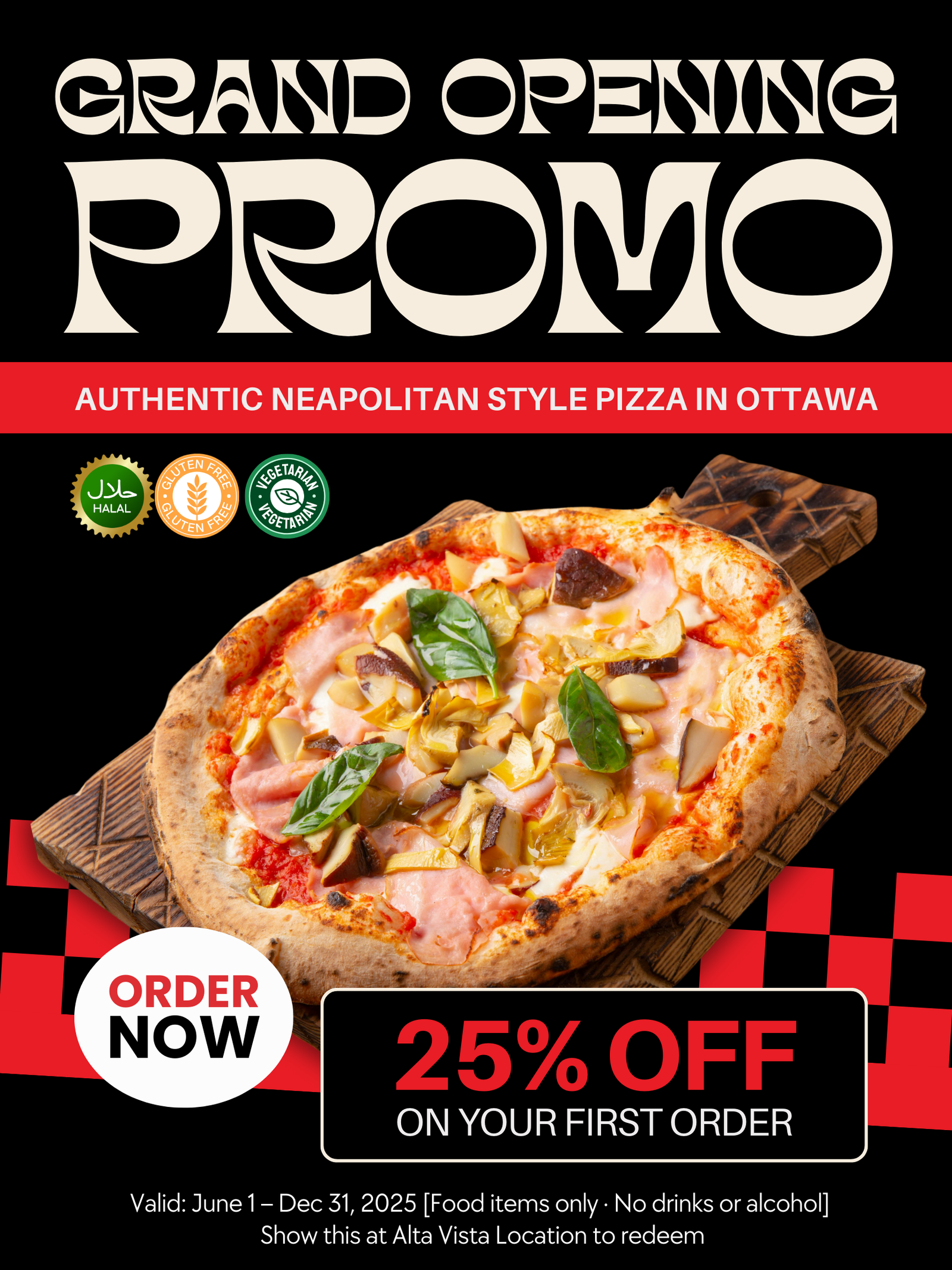 Al Forno Promotion Poster